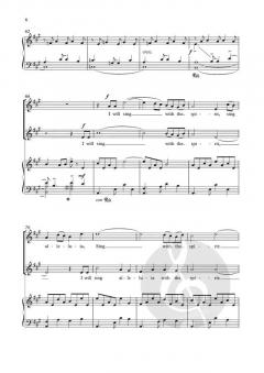 I Will Sing With The Spirit von John Rutter (Download) 