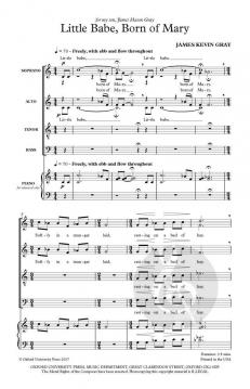 Little Babe, Born of Mary von James Kevin Gray (Download) 