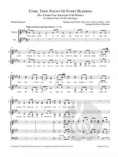 Come, thou fount of every blessing von Mack Wilberg (Download) 