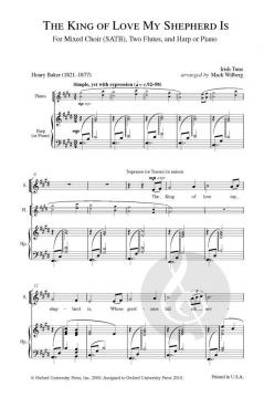 The King Of Love, My Shepherd Is von Mack Wilberg (Download) 