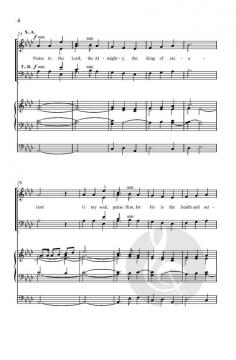 Praise To The Lord, The Almighty von Mack Wilberg (Download) 