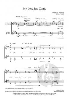 My Lord Has Come von Will Todd (Download) 