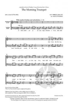 The Morning Trumpet von Mack Wilberg (Download) 