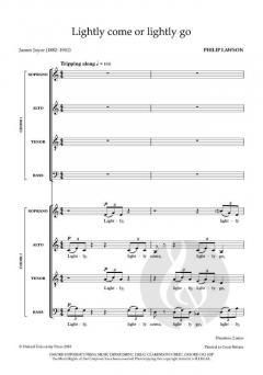 Lightly come or lightly go von Philip Lawson (Download) 