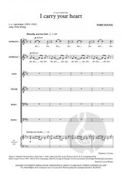 I carry your heart von Toby Young (Download) 