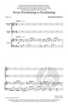 From Everlasting to Everlasting von Benjamin Harlan (Download) 