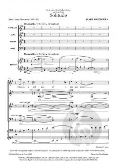 Solitude von James Whitbourn (Download) 