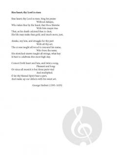 Rise heart; thy Lord is risen von Cecilia McDowall (Download) 