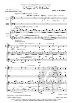 A Prayer of St Columba von Cecilia McDowall (Download) 
