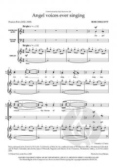 Angel voices ever singing von Bob Chilcott (Download) 