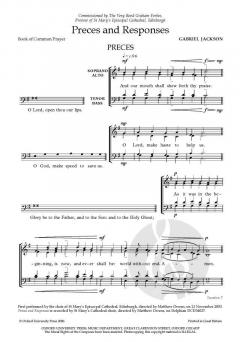 Preces and Responses von Gabriel Jackson (Download) 