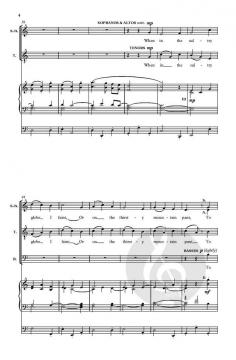 The Lord My Pasture Will Prepare von Mack Wilberg (Download) 