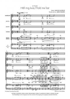 Hall Mig Kvar / Hold Me Fast von Malin Gavelin (Download) 