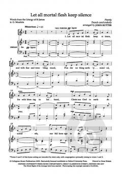Let All Mortal Flesh Keep Silence von John Rutter (Download) 