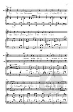 O Come, Divine Messiah! von Howard Helvey (Download) 