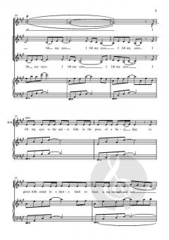 I Lift My Eyes von Bob Chilcott (Download) 