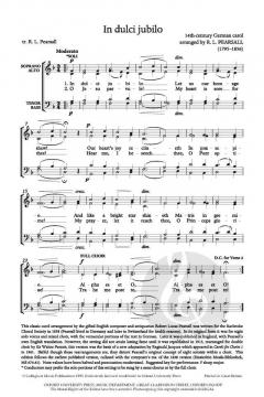 In dulci jubilo von Robert Pearsall (Download) 