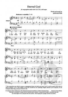 Eternal God von John Rutter (Download) 