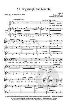 All Things Bright and Beautiful von John Rutter (Download) 