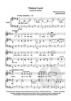 Distant Land von John Rutter (Download) 