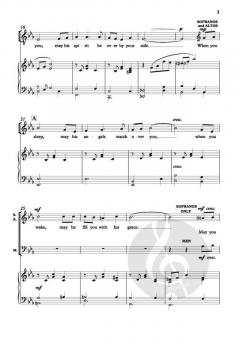 A Clare Benediction von John Rutter (Download) 