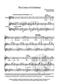 The Colors of Christmas von John Rutter (Download) 