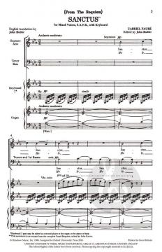 Sanctus von Gabriel Fauré (Download) 