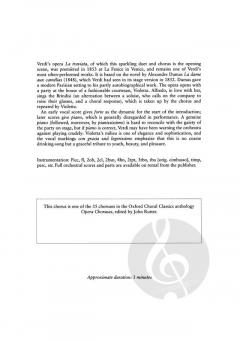 Brindisi from La traviata von Giuseppe Verdi (Download) 