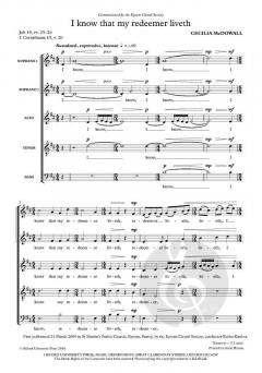 I know that my redeemer liveth von Cecilia McDowall (Download) 