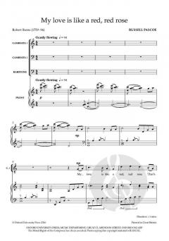 My Love Is Like A Red, Red Rose von Russell Pascoe (Download) 