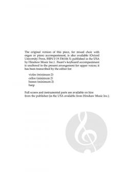 Cantique de Jean Racine op. 11 von Gabriel Fauré (Download) 