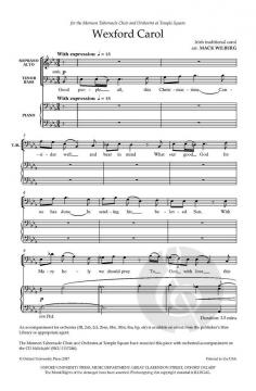 Wexford Carol von Mack Wilberg (Download) 