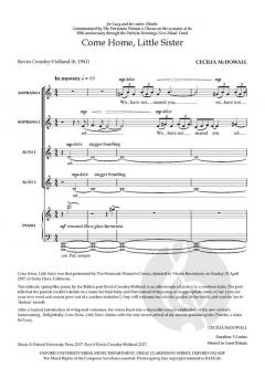 Come Home, Little Sister von Cecilia McDowall (Download) 