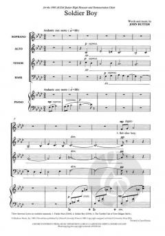 Soldier Boy von John Rutter (Download) 