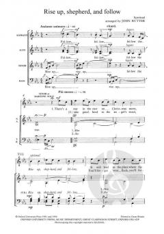 Rise up, Shepherd, and Follow von John Rutter (Download) 