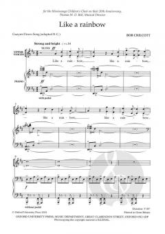 Like a rainbow von Bob Chilcott (Download) 