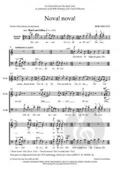 Nova! Nova! von Bob Chilcott (Download) 