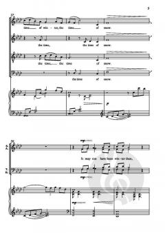 The Time of Snow von Bob Chilcott (Download) 