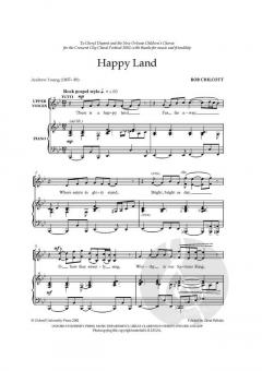 Happy Land von Bob Chilcott (Download) 