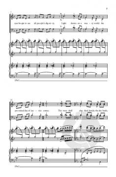 Light dawns on a weary world von Mack Wilberg (Download) 