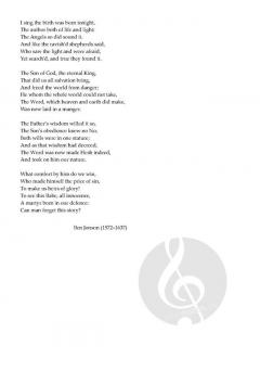 I sing the birth was born tonight von Gabriel Jackson (Download) 