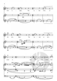 I sing the birth was born tonight von Gabriel Jackson (Download) 