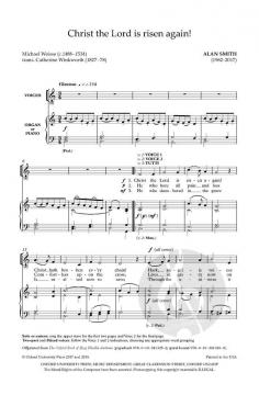 Christ the Lord is risen again! von Alan Smith (Download) 