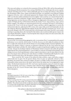 I was glad when they said unto me von Charles Hubert Parry (Download) 