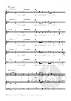 I was glad when they said unto me von Charles Hubert Parry (Download) 