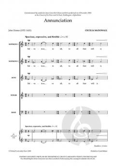Annunciation von Cecilia McDowall (Download) 