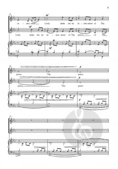 Lord, Make Me An Instrument Of Thy Peace von Jonathan Willcocks (Download) 