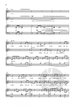 Lord, Make Me An Instrument Of Thy Peace von Jonathan Willcocks (Download) 