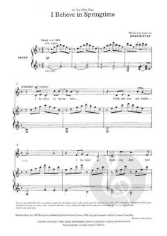I believe in springtime von John Rutter (Download) 