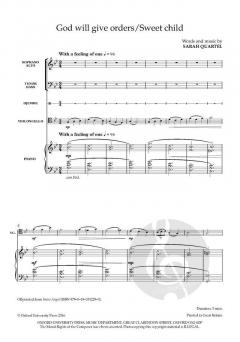 God will give orders/Sweet Child von Sarah Quartel (Download) 